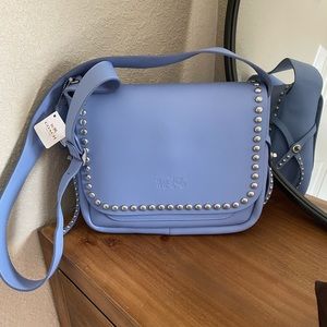 NWT Coach Rivets Dakotah Crossbody Calf Leather Bag